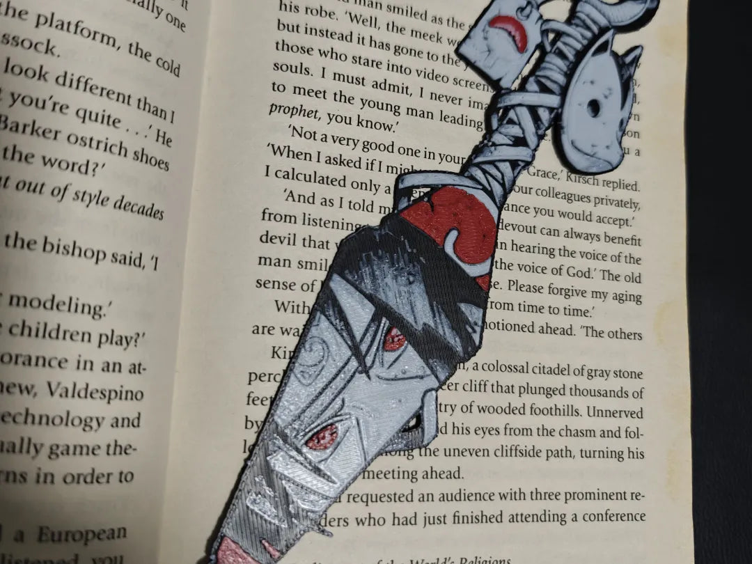 Marque-page décor mural Itachi Uchiha Naruto Kunai - Music Print