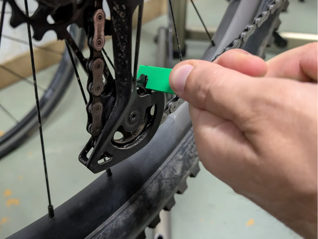 Nettoyant pour roulettes de dérailleur Shimano - Vélo Print