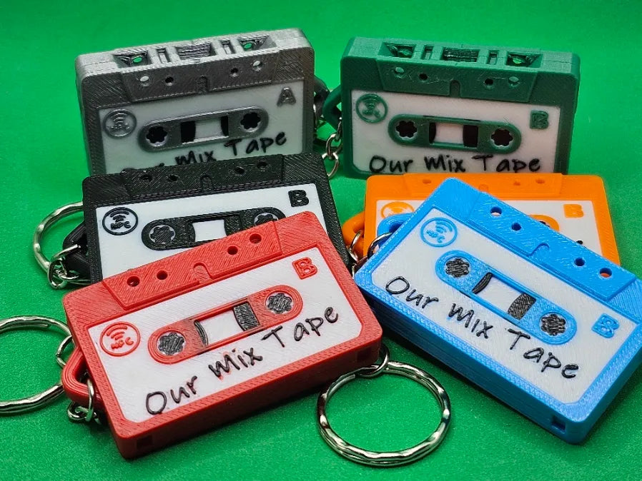Porte-clés NFC "Mix Tape" - NFC Print