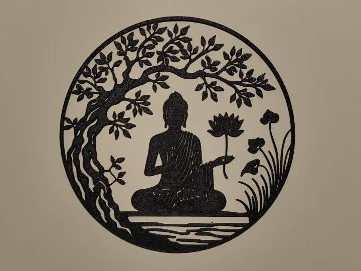 Méditation de l'arbre de vie - Art Print