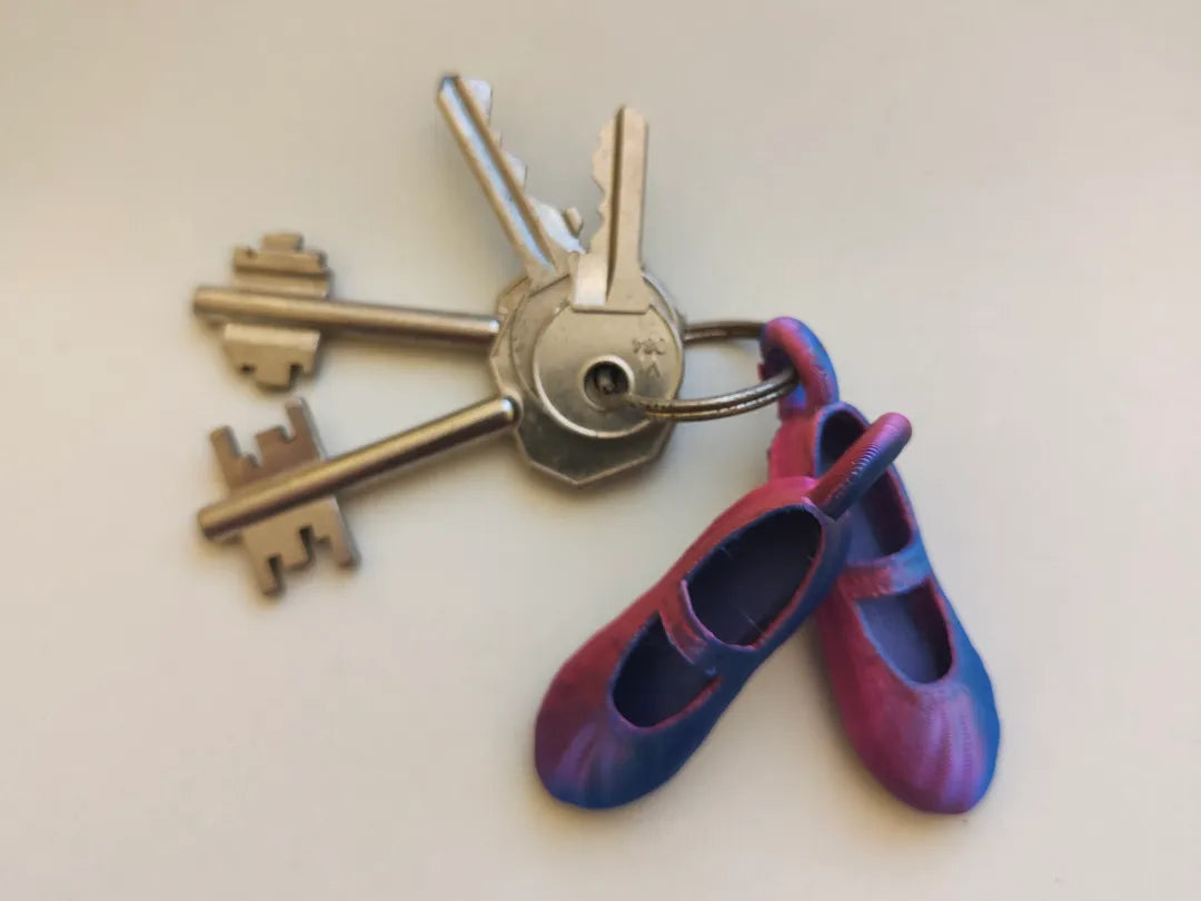 Porte-clés ballerines, danse classique - Sport Print
