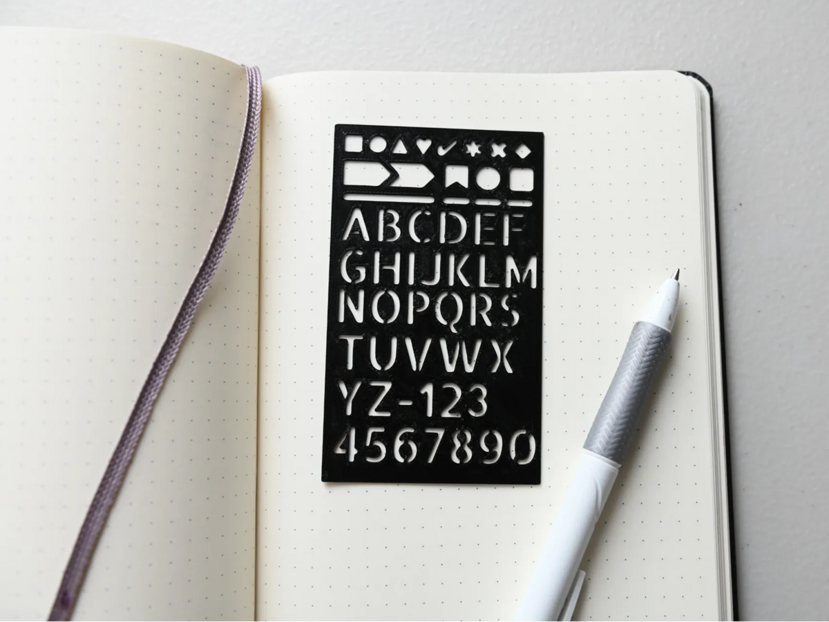 Pochoir pour Journal - Voyage Print