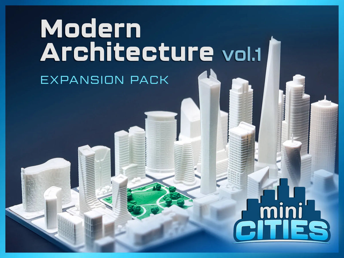 Mini Cities - Architecture Moderne (vol.1) - Art Print