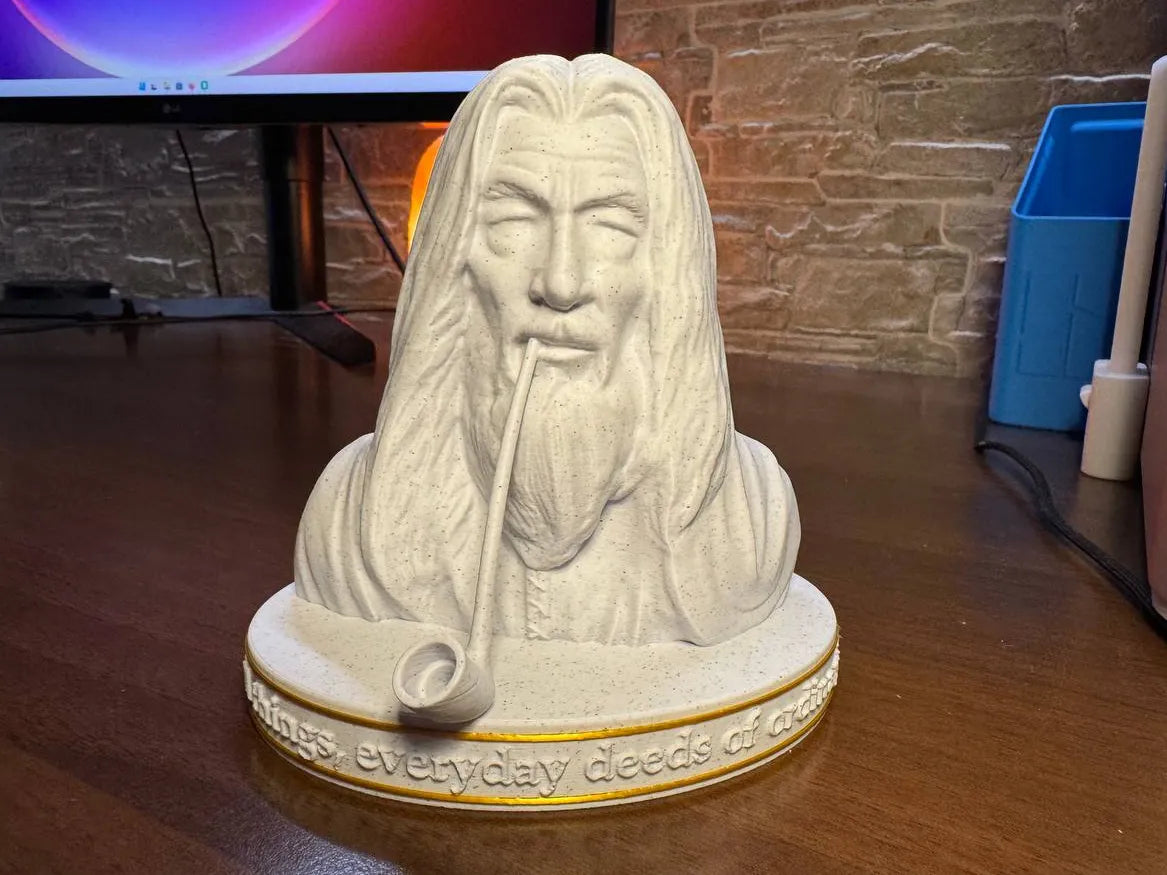 Buste de Gandalf le Blanc – Le Seigneur des Anneaux - Geek Print