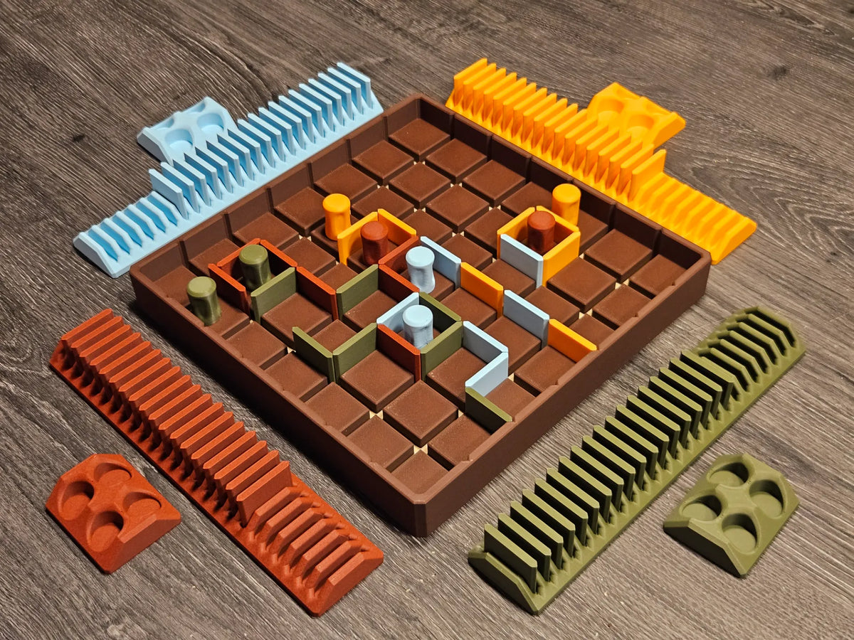 Mur Go ! (Jeu de société 2 à 4 joueurs) – Le Plan des Démons - Jeux Print