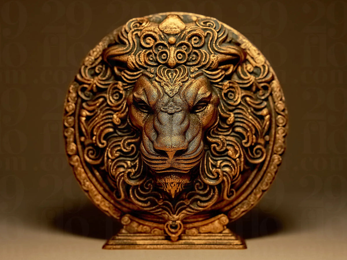 LÉO - LE Lion - Série Zodiacale - Art Print