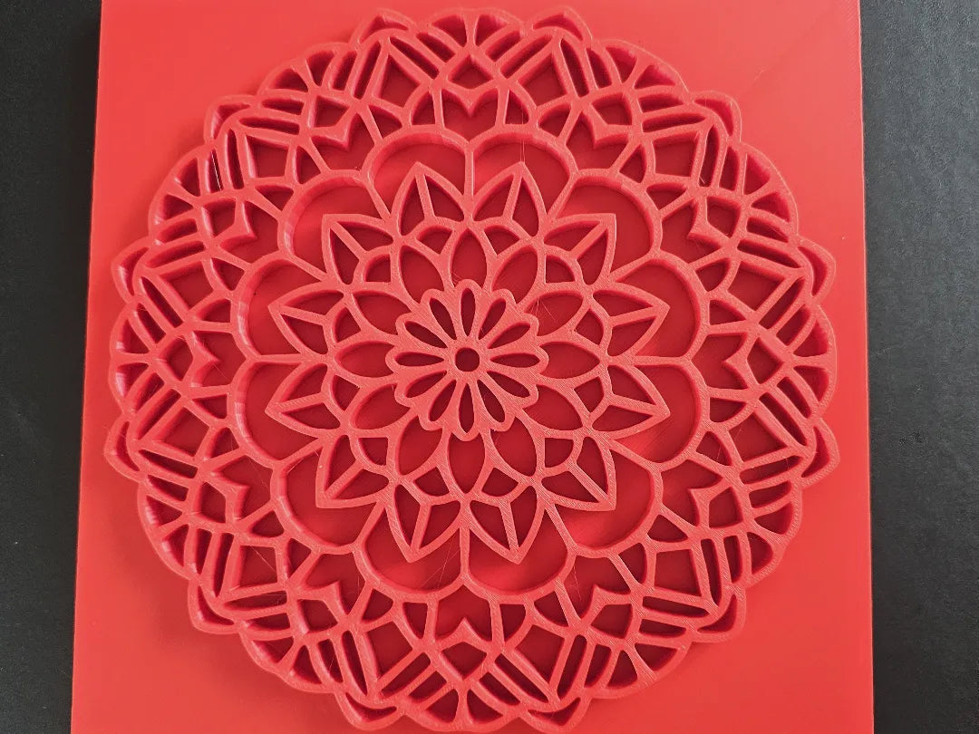 Tampon Mandala - Art Print