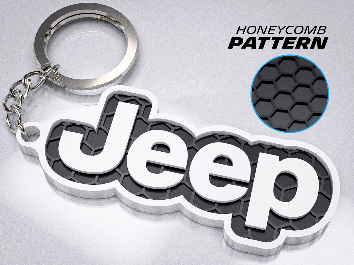 Porte-clés Jeep - Auto Print