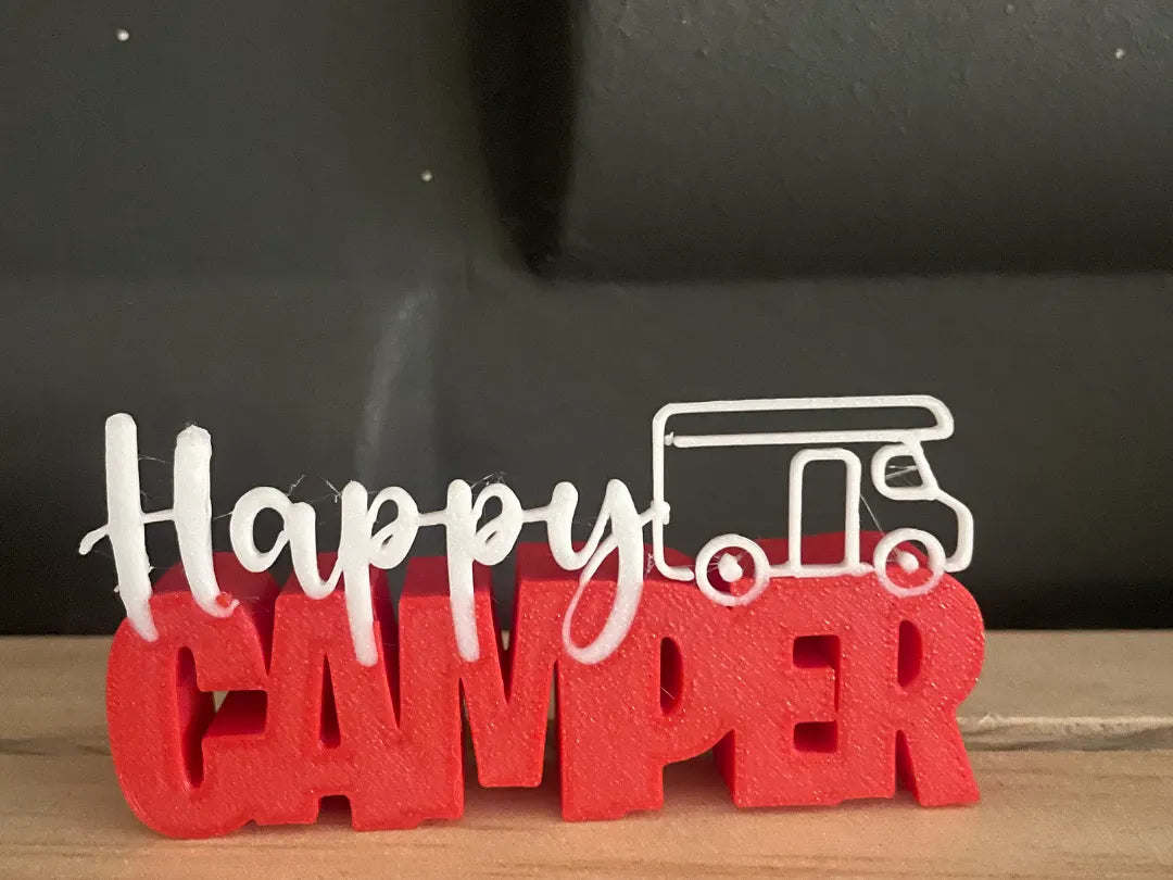 Campeur heureux - Décor à poser Déco Camping - Outdoor Print
