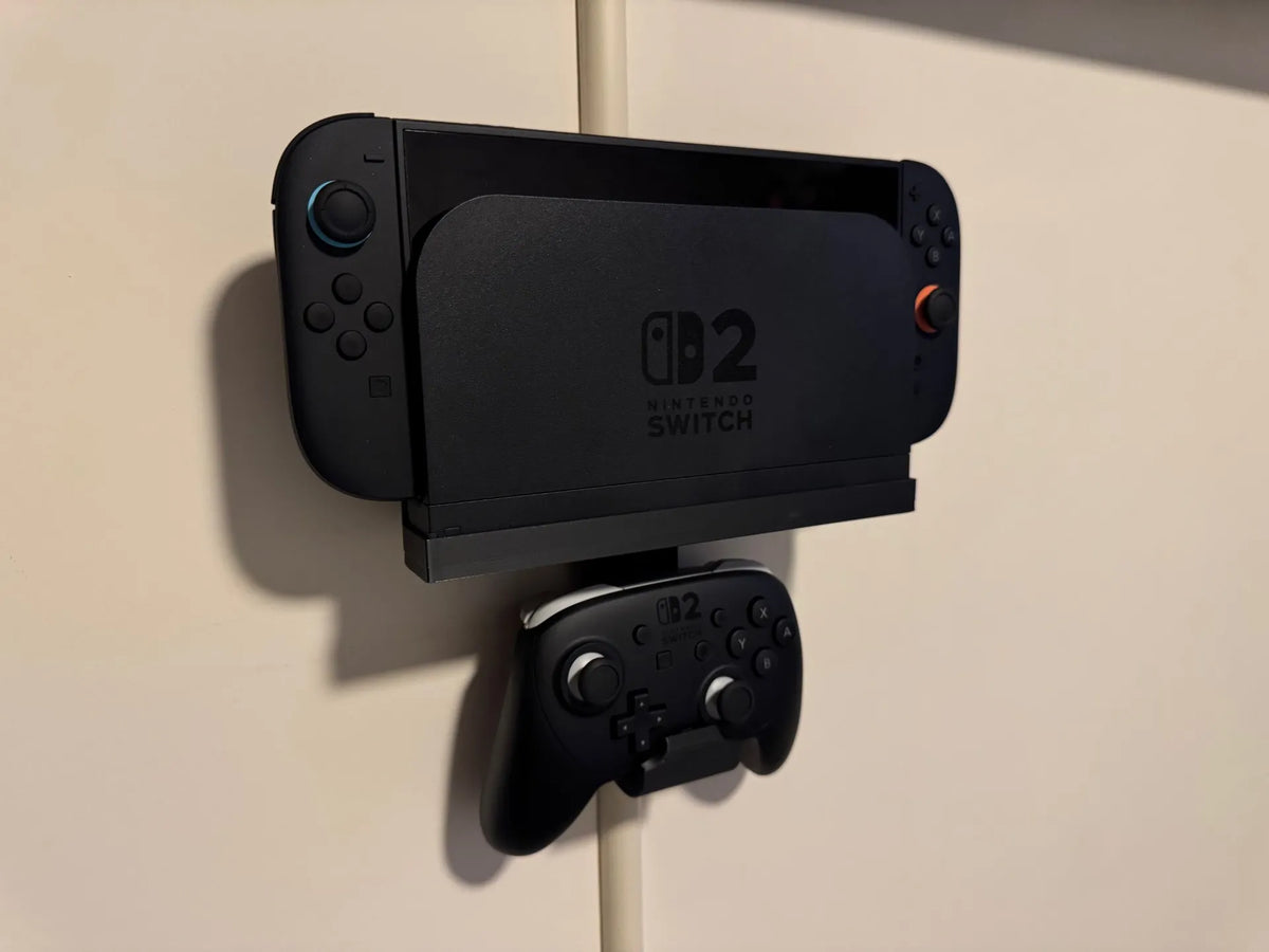 Support mural double pour Switch 2 / Porte-manette Pro - Tech Print