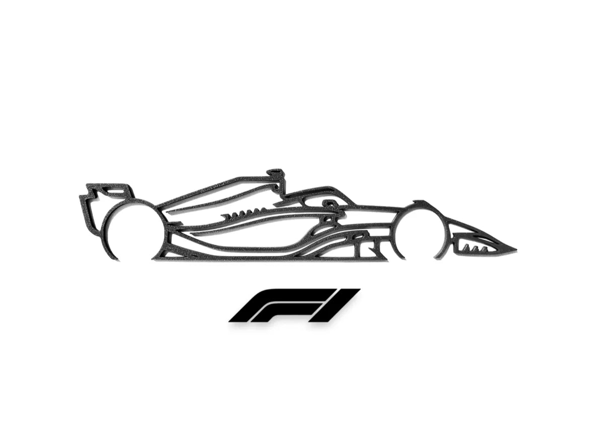Art mural Voiture de Formule 1 (2025) - Auto Print
