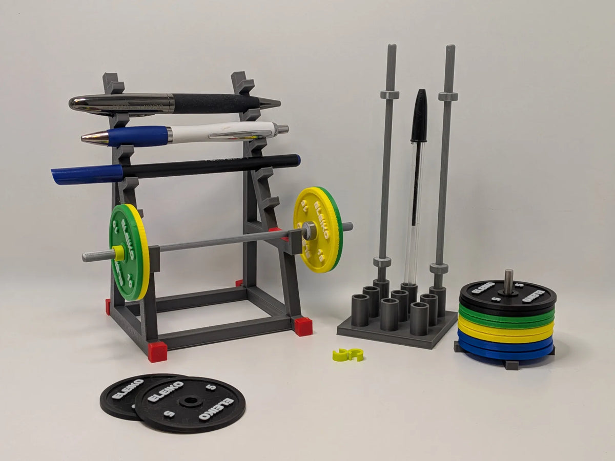 Support à stylos Mini Gym – Porte-crayons et stylos BIC - Sport Print