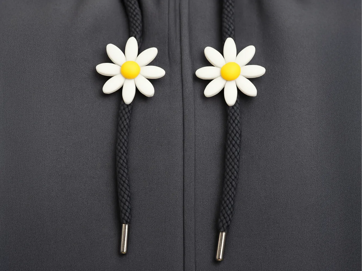 Perle de cordon pour sweat à capuche Daisy - Bijoux Print
