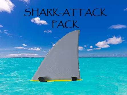 Pack Attaque de Requin: Aileron de requin portable pour la natation - Sport Print