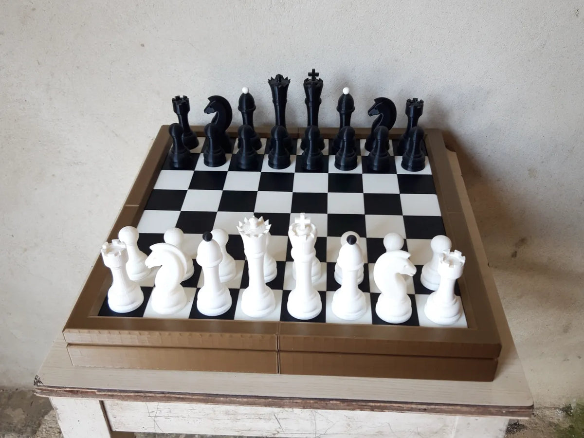 Jeu d'échecs – modèle 3 - Jeux Print