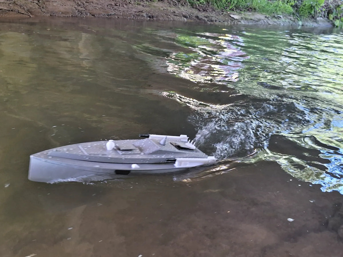 Modèle réduit de bateau Magura V7 USV RC à l'échelle 1:15 - Maquette Print