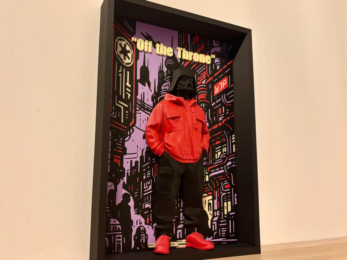 Décor mural Art urbain de l'Empire Sith - Édition NeoPop - Art Print