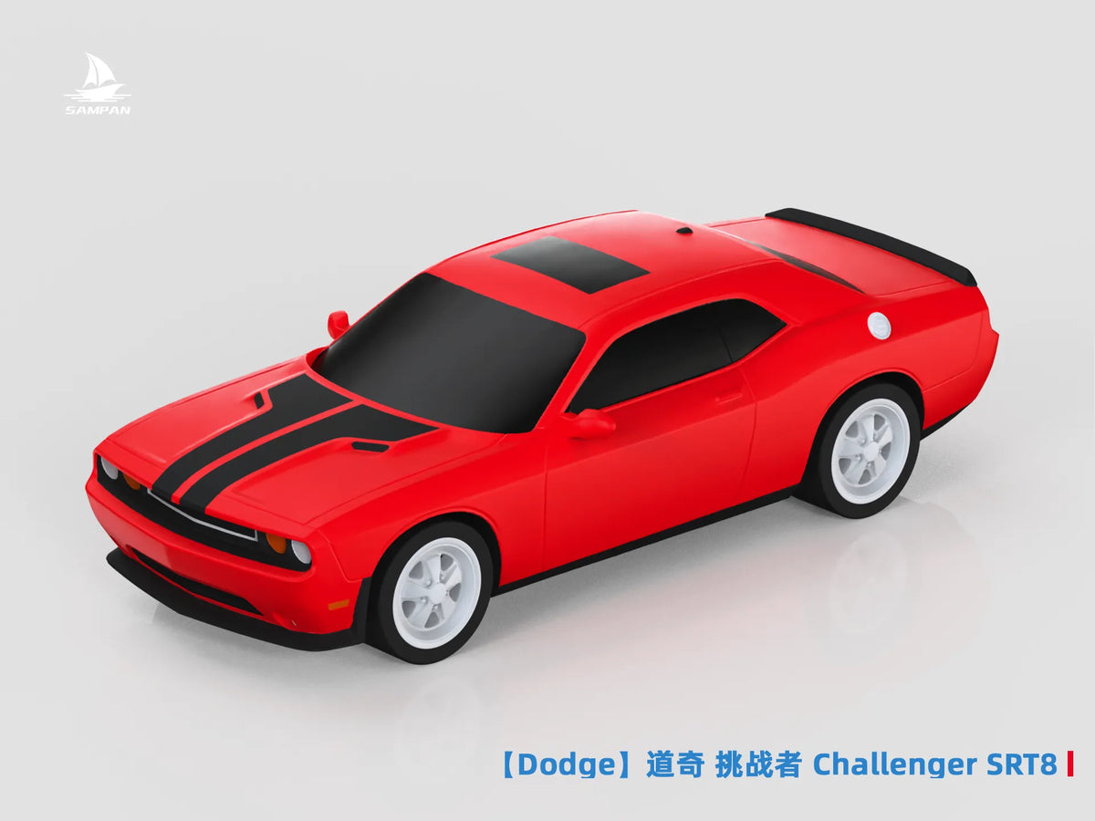 Dodge Challenger SRT8 muscle car américain voiture de performance assemblage/pneus mobiles - Auto Print