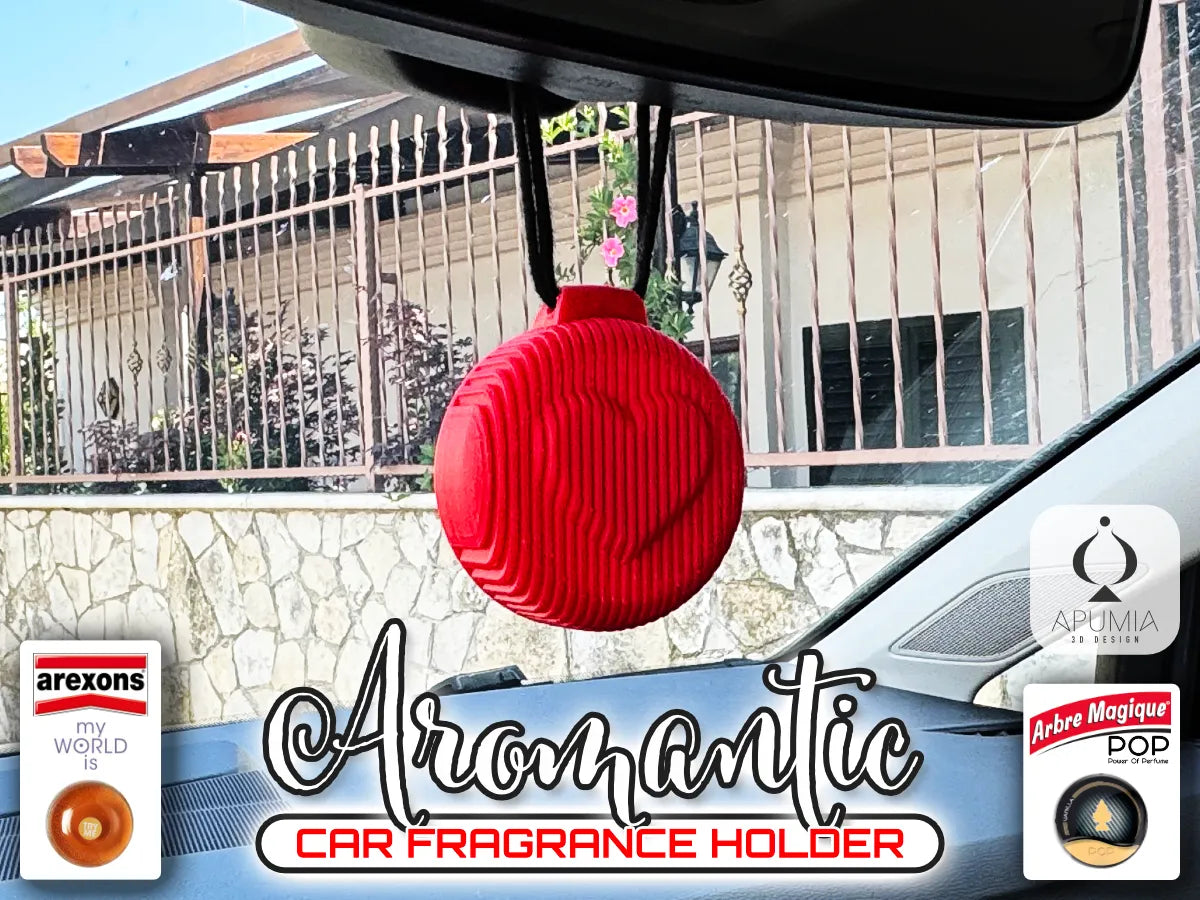 Diffuseur suspendu pour voiture – Aromantic - Beauté Print
