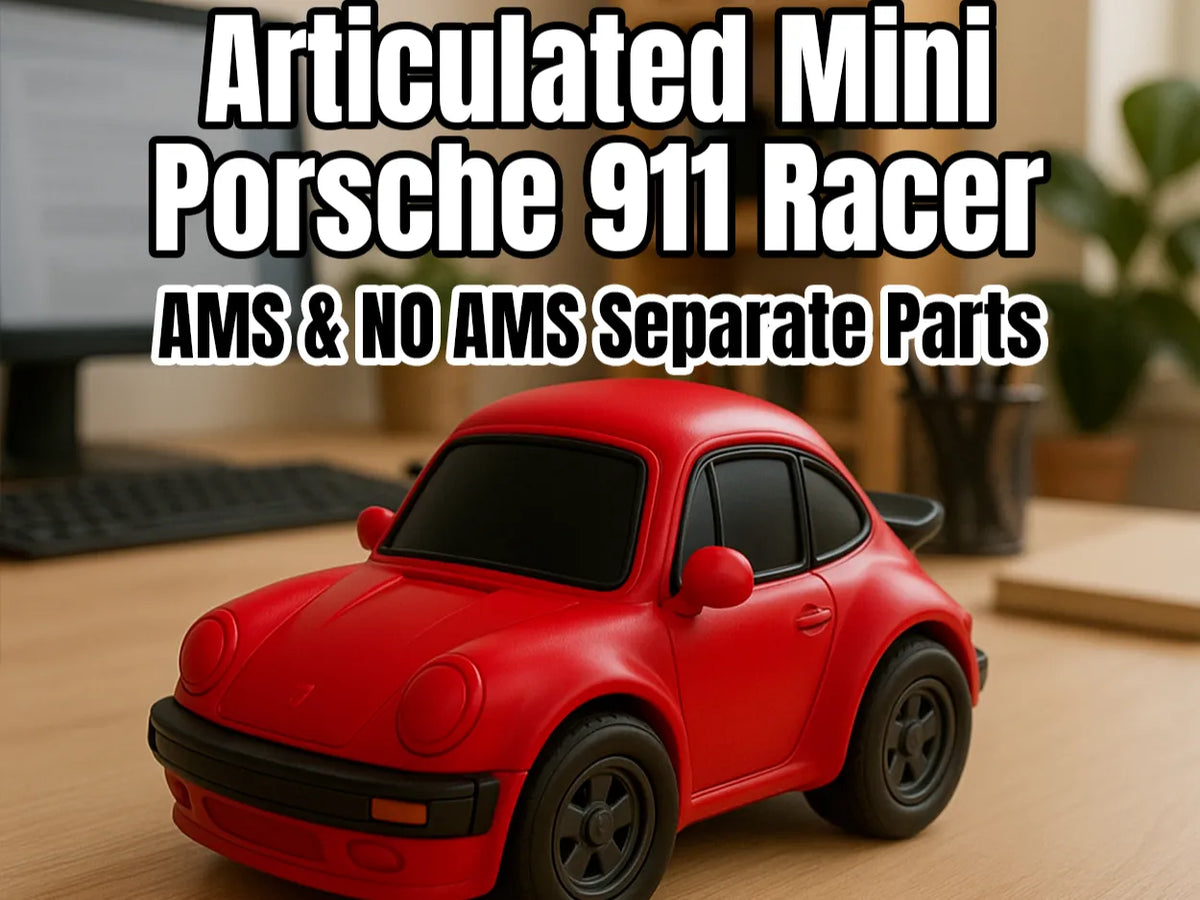 Miniature de Porsche 911 Racer Articulée - Auto Print