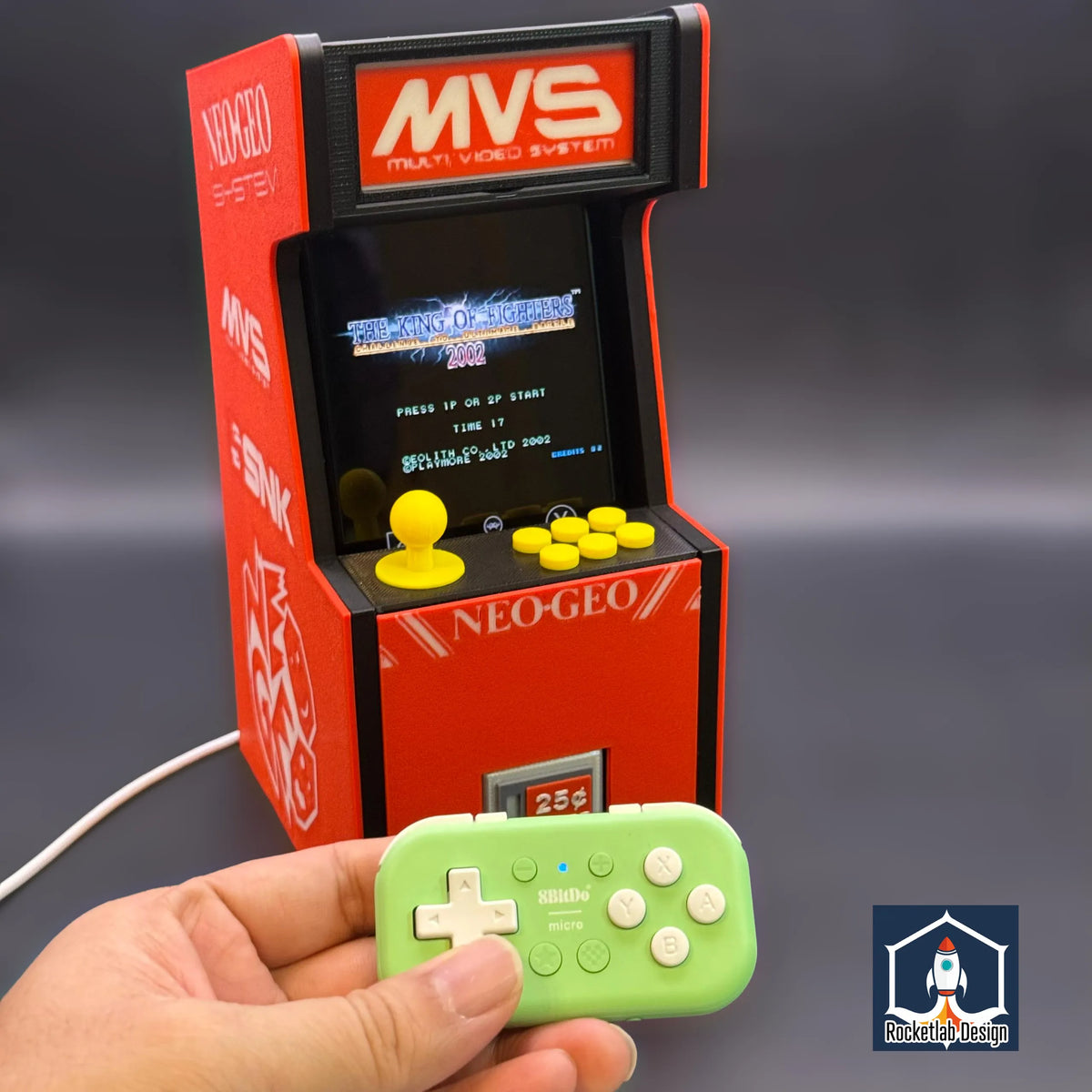Support d'arcade rétro pour votre smartphone - SNK - Jeux Print