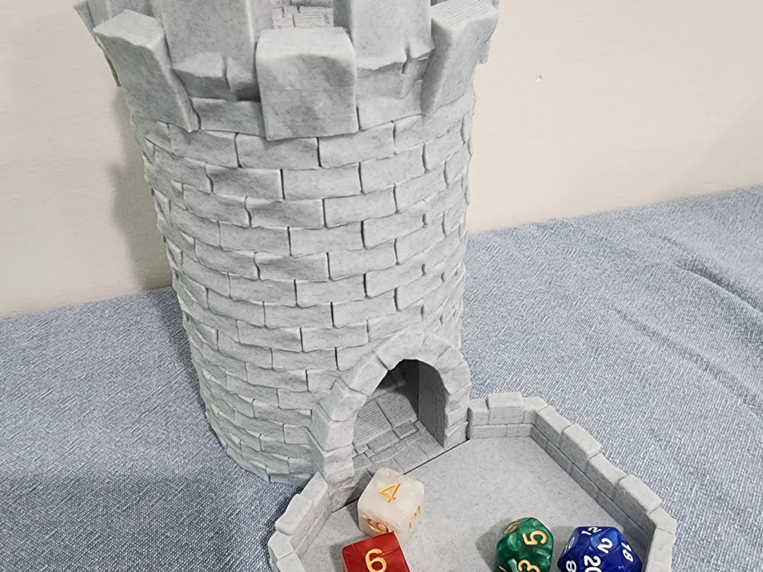 Tour de dés de donjon - Geek Print