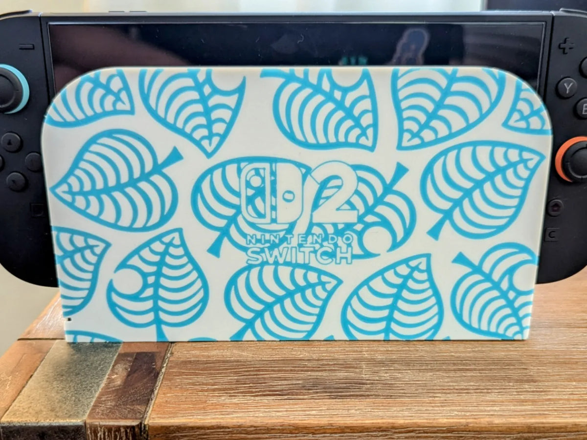 Plaque de façade pour station d'accueil Switch 2 Animal Crossing - Tech Print