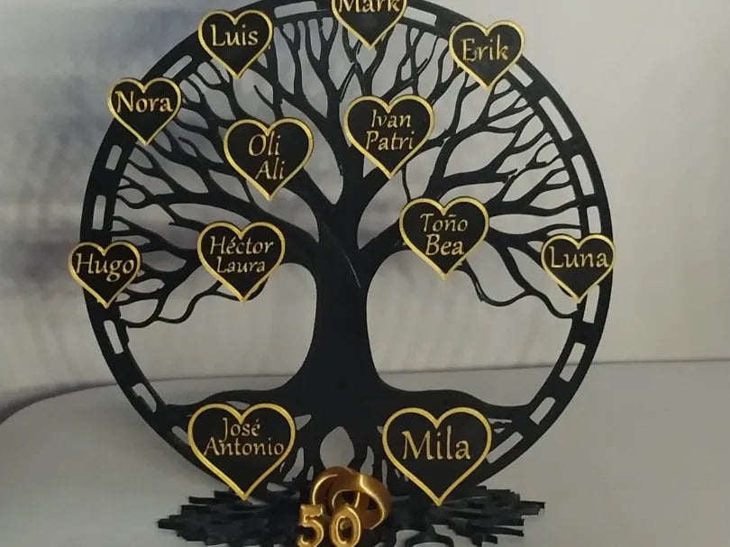 Arbre généalogique de la vie - Art Print