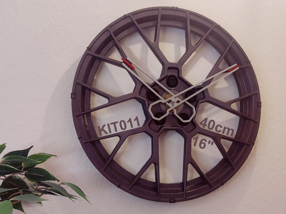 Horloge murale jante « Spyder » - Auto Print