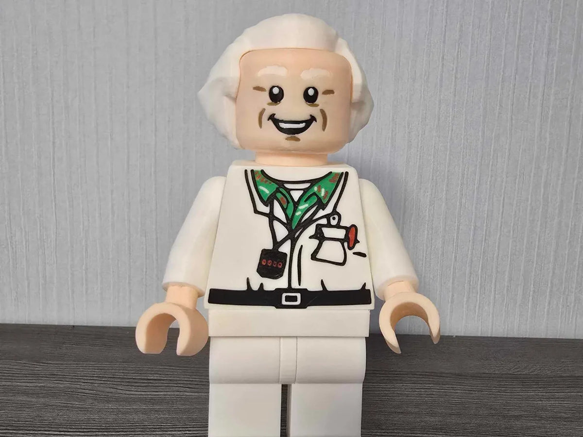 BigBrixx * Doc Brown * Retour vers le futur * 500% - Geek Print