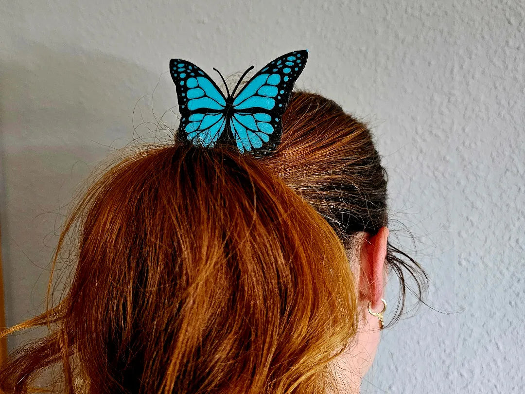 Barrette papillon – modèle 3 - Bijoux Print