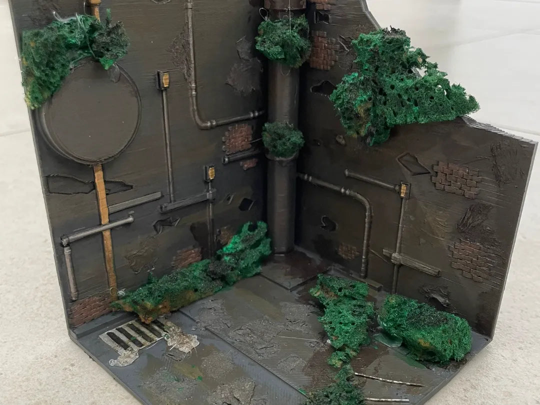 Ruines Post-Apocalyptiques - Maquette Print