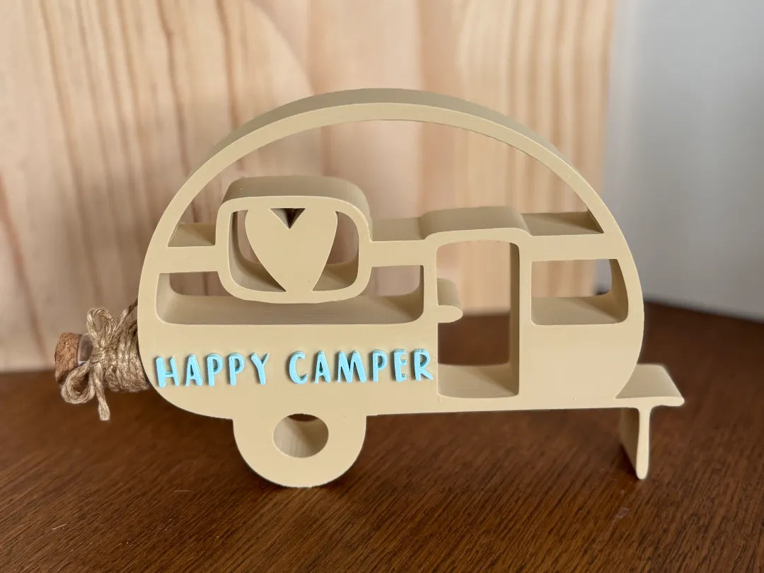 Campeur heureux - Voyage Print