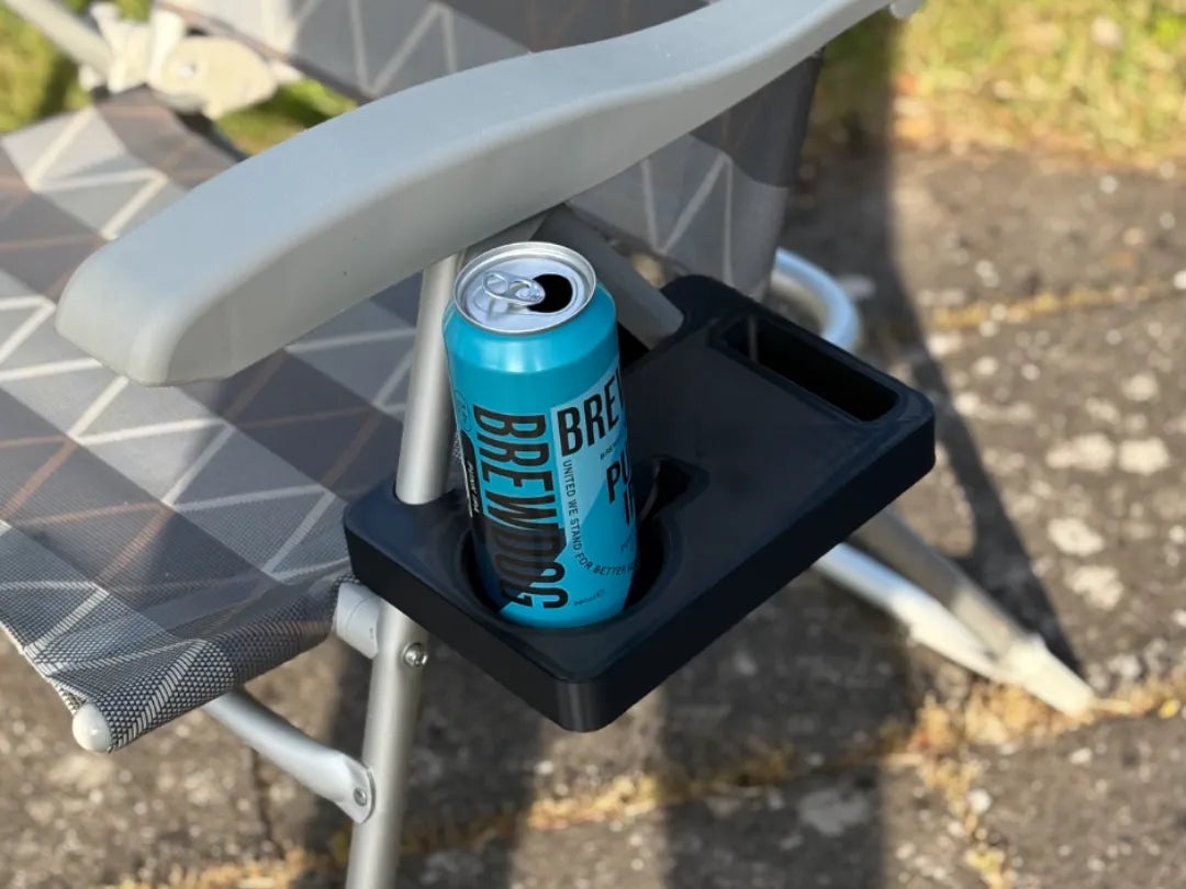 Table pour chaise de camping - Voyage Print