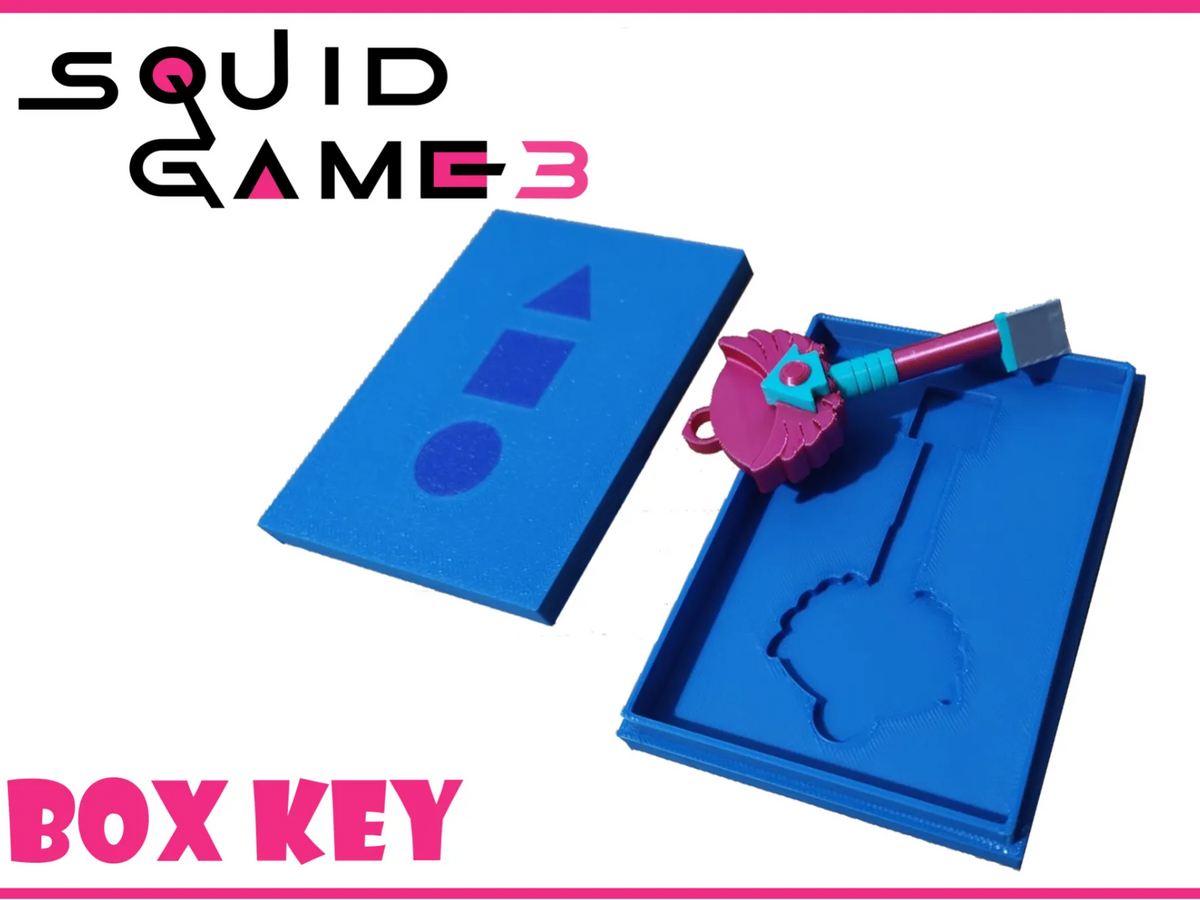 Boîte à clés jeu de calmar 3 - Geek Print