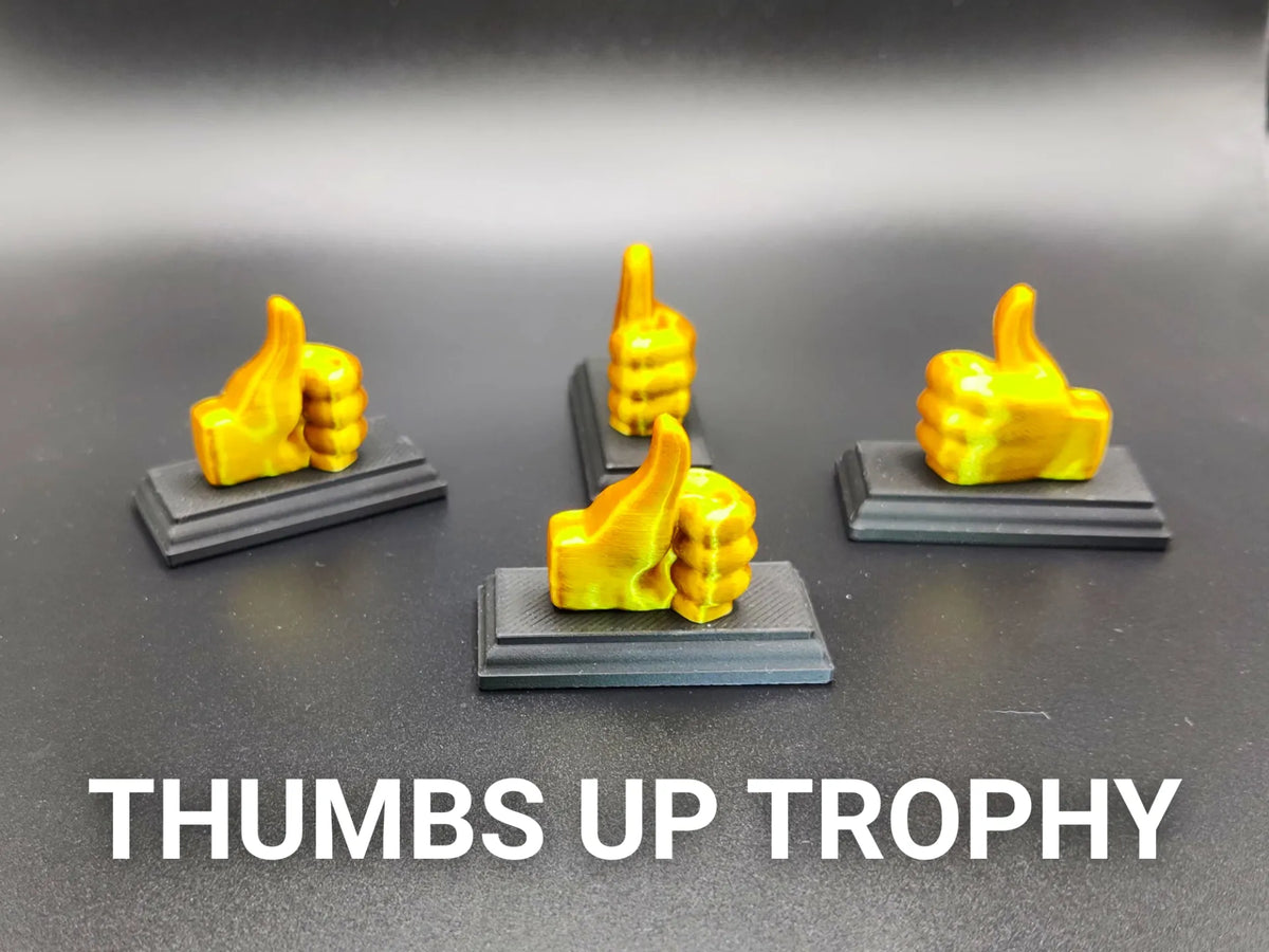Mini Trophée Pouce en l'Air - Cadeau Print