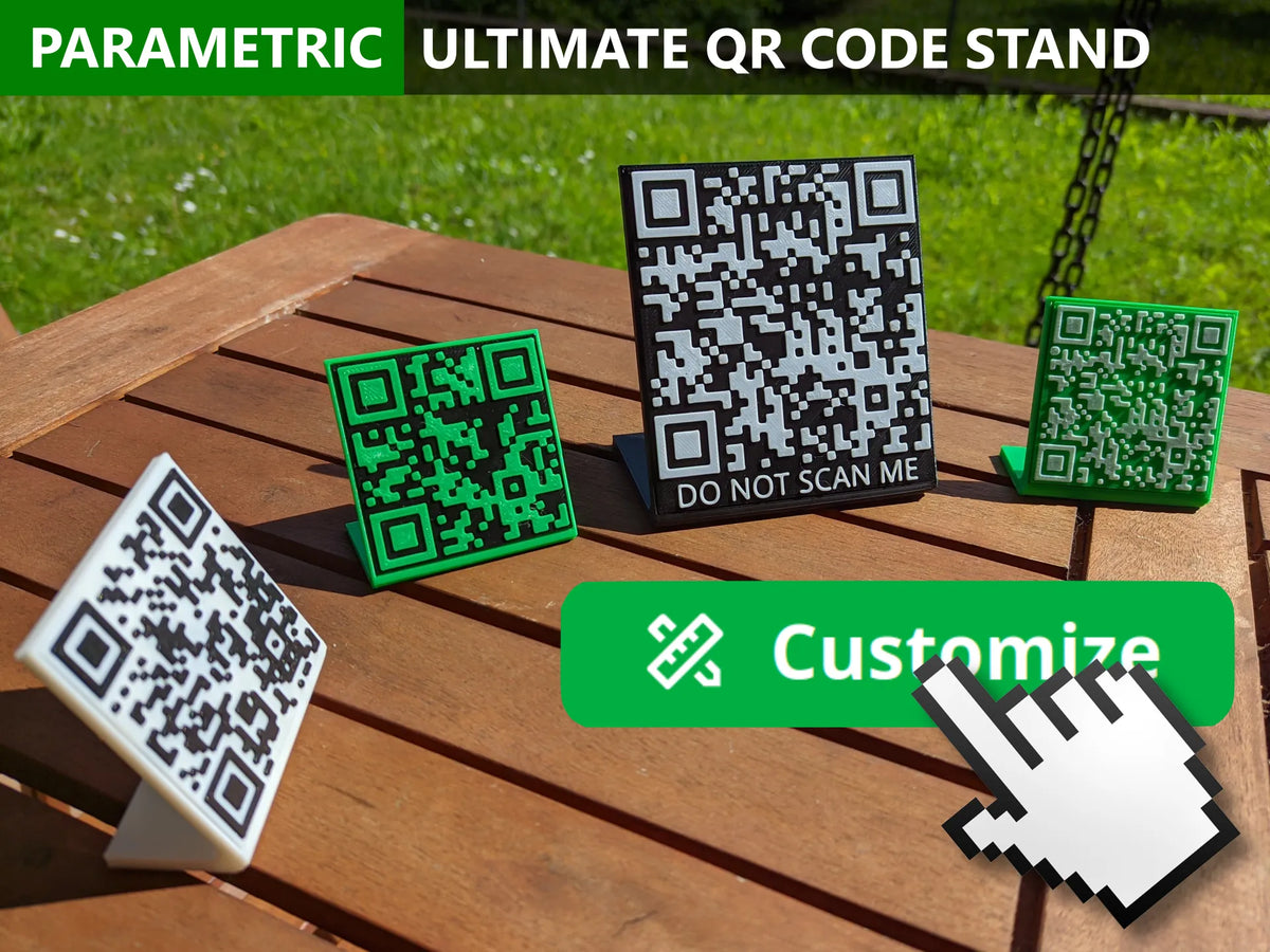 Support de code QR – modèle 2 - NFC Print