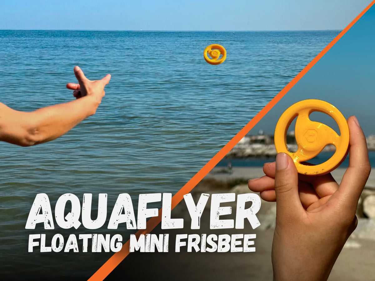 AquaFlyer: Le Mini Frisbee Flottant Parfait - Outdoor Print