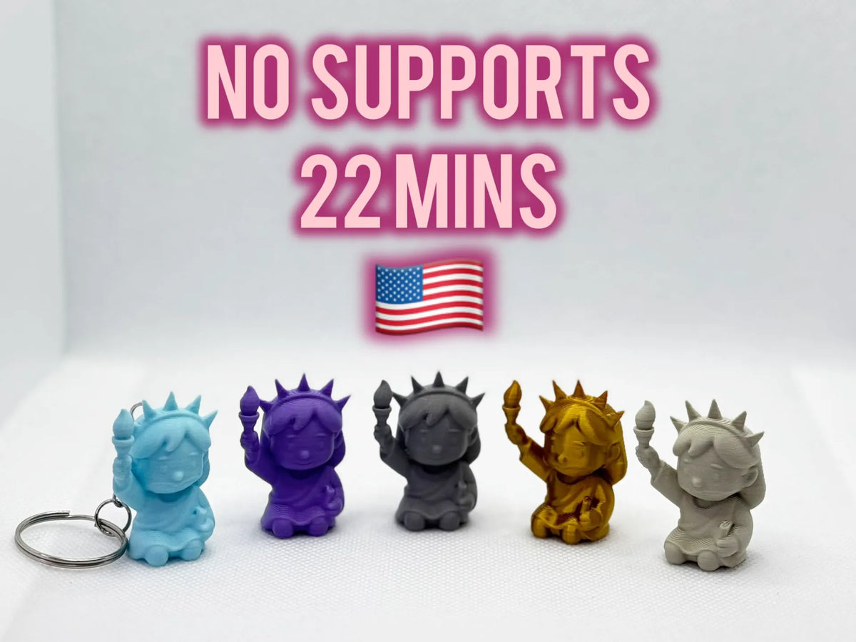 Adorable mini-Statue de la Liberté – 4 juillet - Voyage Print