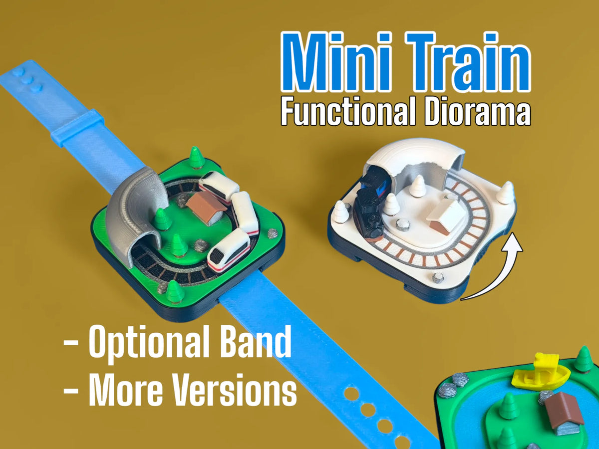 Miniature de Montre Train - Maquette Print