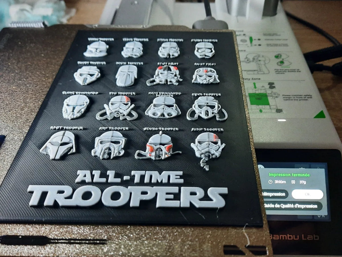Soldats Star Wars_Forgés par la couleur - Geek Print