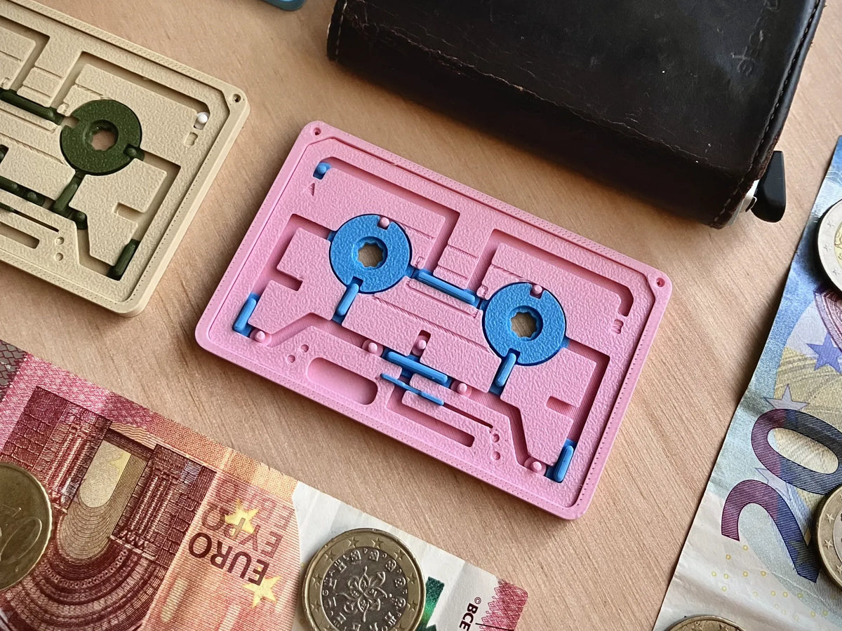 Portefeuille labyrinthe - "La Cassette" - Geek Print