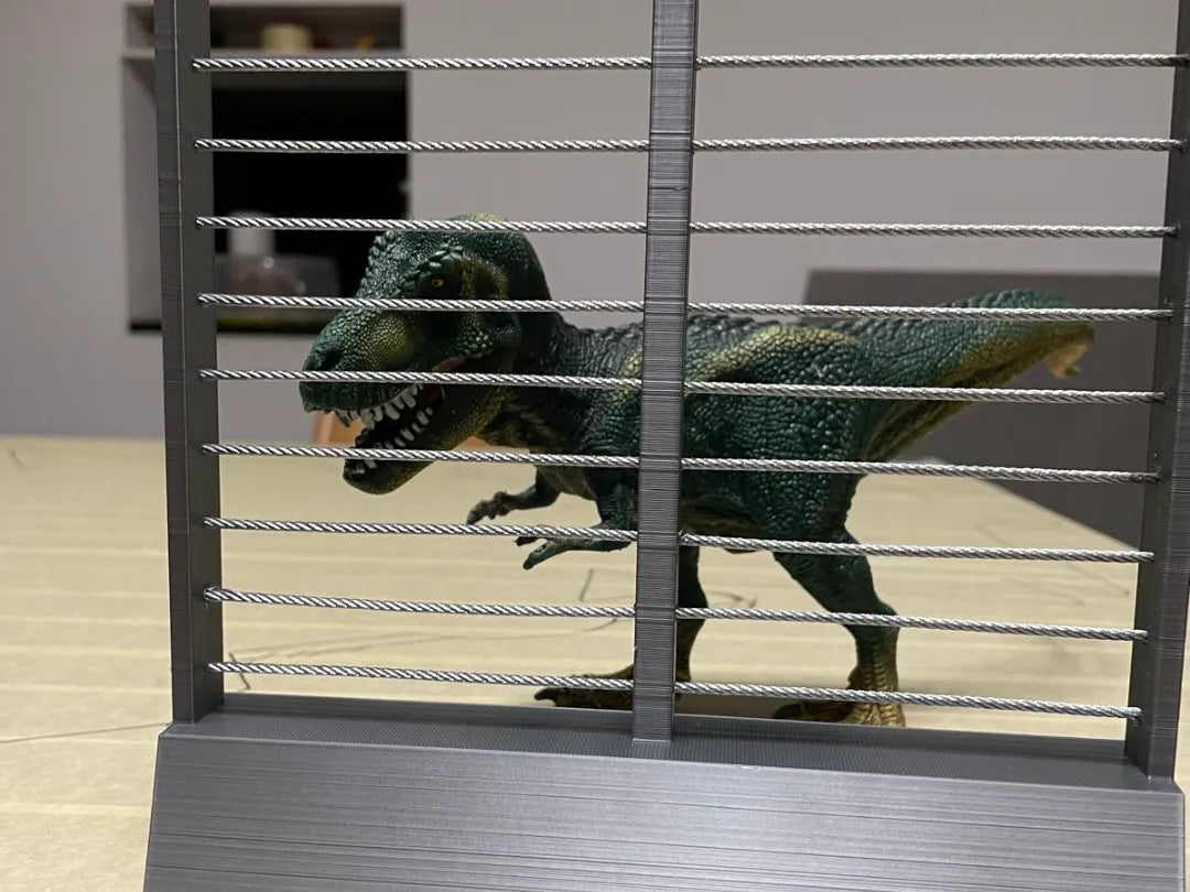 Enclos de dinosaures de Jurassic Park - Geek Print