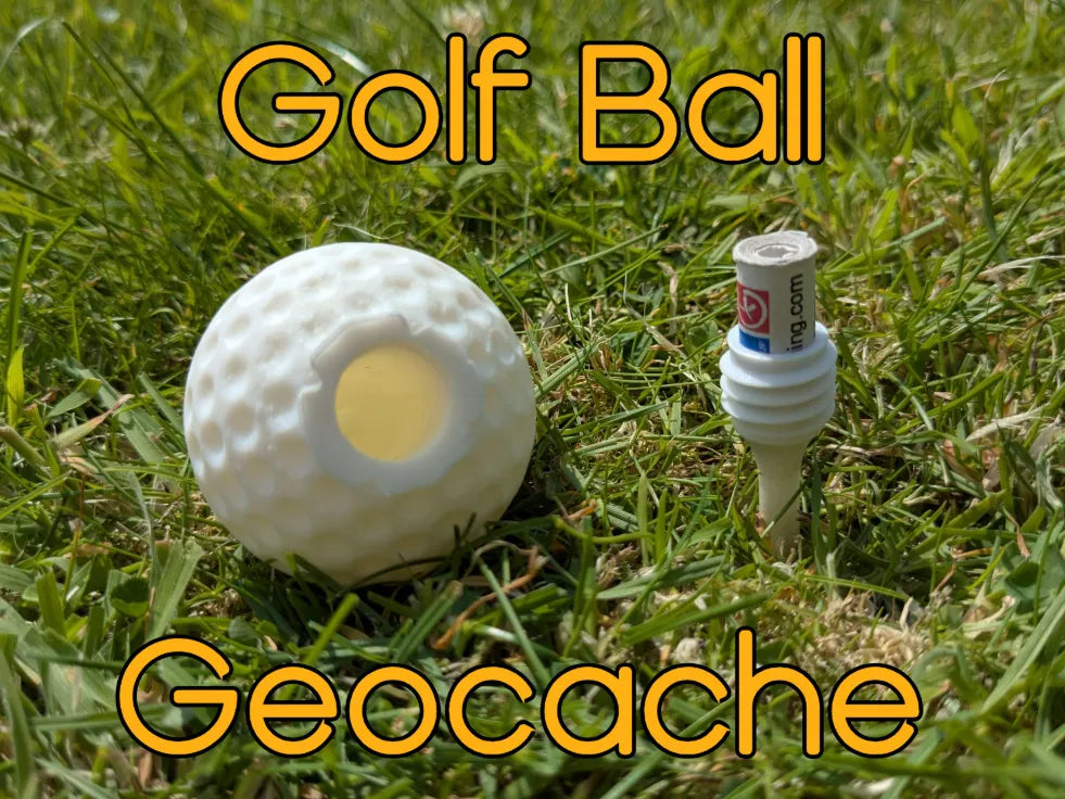 Conteneur de géocache balle de golf - Sport Print