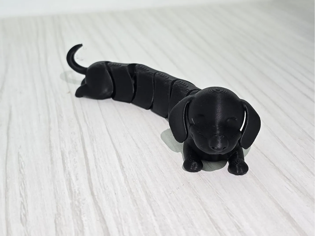 Chien articulé flexible et mignon - Geek Print