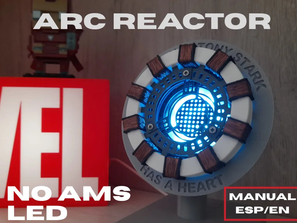 Réacteur arc iron man - Geek Print