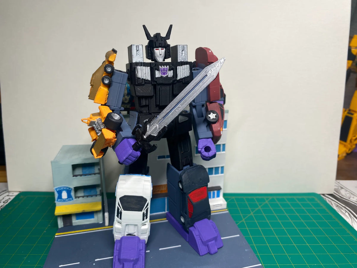 Transformers - Menasor (IDW) - Figurine Print