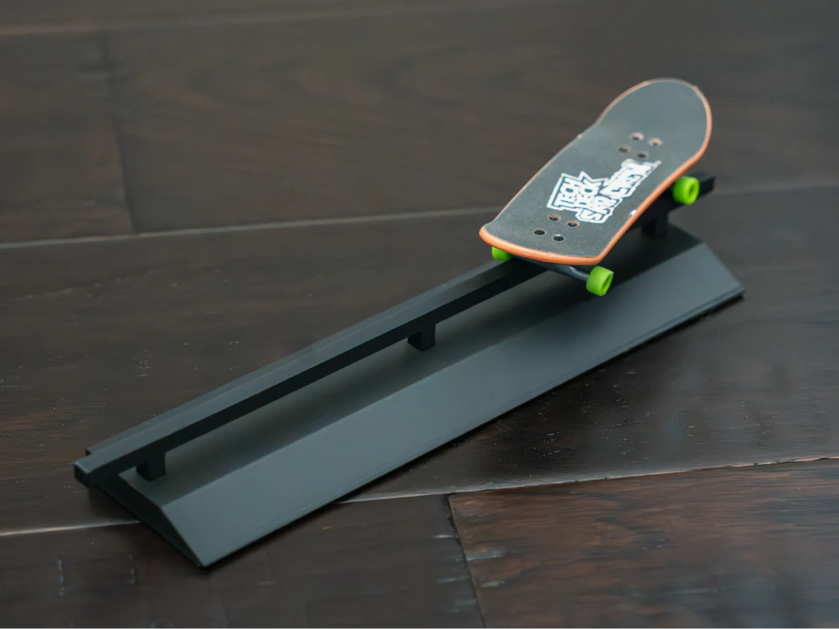 Barre plate pour fingerboard - Aucun support, assemblage par emboîtement - Vélo Print