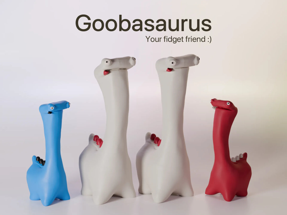 Goobasaurus : figurine de dinosaure et jouet de bureau anti-stress - Figurine Print
