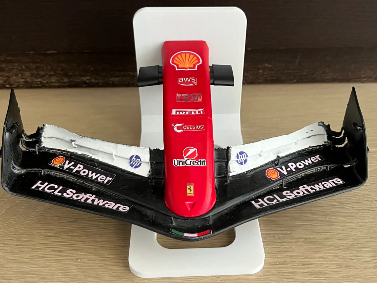 Aile avant F1 Ferrari SF25 à l'échelle 1:8 - Auto Print